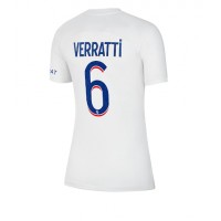 Paris Saint-Germain Marco Verratti #6 Fotballklær Tredjedrakt Dame 2022-23 Kortermet